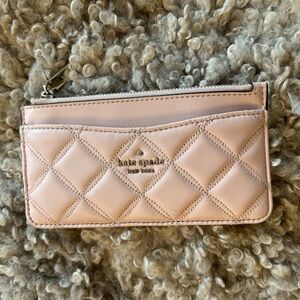 Kate Spade Blush Quilted Wallet